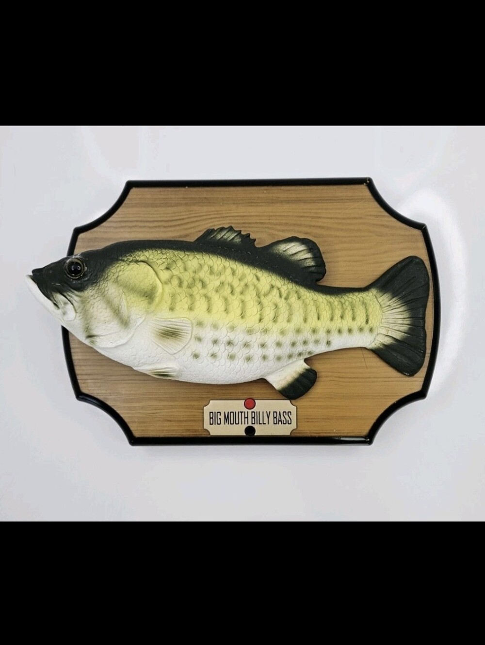 An original 1999 Gemmy Big Mouth Billy Bass animatronic singing fish